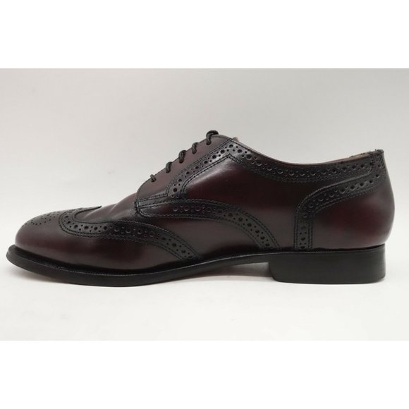 Cole Haan USA Burgundy Leather Wingtip Lace Up Oxfords Shoes Men\'s 9 E main image 7